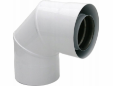 Spiroflex 60/100 Double -Walled Knee 90 White