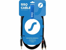 SSQ MiJRCA1 - kabelový mini stereo jack - 2x RCA 1 metr