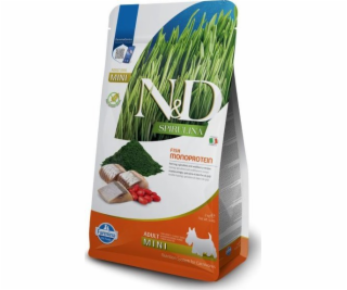 FARMINA N&D Spirulina Herring Adult Med/Maxi - suché krmi...