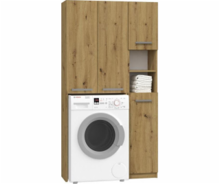 Bathroom set Marpol DD Cabinet Oak Artisan