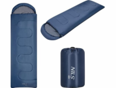 NILS CAMP SLEEPING BAG NC2107 NAVY BLUE-GREY SIZE. L