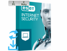 ESET Internet Security 20XX 3PC na 2r El.lic AKT