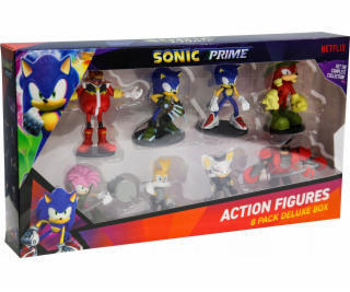 SONIC PRIME - FIGURKA AKCJI - ZESTAW 8 FIGUREK [DELUXE BOX]