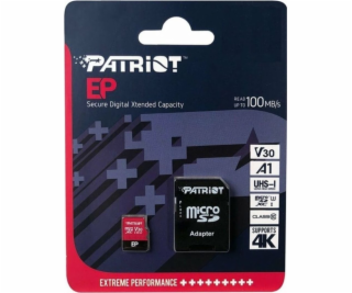 Memory card Patriot EP Pro Micro SDXC 1TB 90/80 MB/s A1 V...