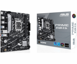 ASUS PRIME B760M-R D4 Intel B760 LGA 1700 micro ATX