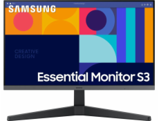 Samsung Essential Monitor S3 S33GC LED display 61 cm (24 ) 1920 x 1080 pixels Full HD Black