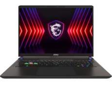 Laptop MSI Vector 16 HX A13VHG-446ES 40,6 cm (16) Quad HD+ Intel® Core™ i9 i9-13980HX 16 GB DDR5-SDRAM 1 TB SSD NVIDIA GeForce RTX 4080 Home Wi-Fi 6E (802.111ax) Windows 802.11ax