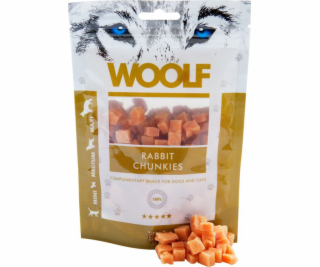 WOOLF Rabbit Chunkies - pamlsek pro psy a kočky - 100 g