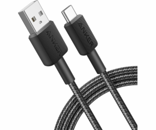 Kabel Anker 322 USB-A do USB-C 1,8m černý