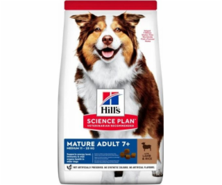 HILL S Science Plan Mature Adult Medium Lamb s rýží - suc...