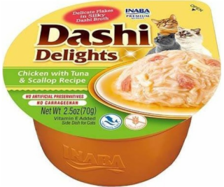 INABA Dashi Delights kuřecí vývar z tuňáka a hřebenatky -...