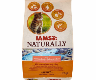 IAMS Naturally Adult severoatlantický losos & rýže - such...