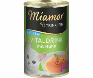 MIAMOR Trinkfein Kitten Vitaldrink with chicken - cat tre...