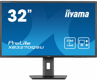 iiyama ProLite XB3270QSU-B1 computer monitor 81.3 cm (32 ...