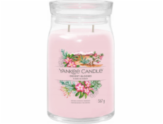 Svíčka ve skleněné dóze Yankee Candle, Pouštní květiny, 567 g