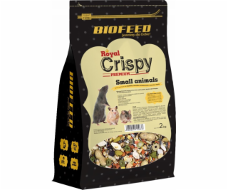 BIOFEED Royal Crispy Premium - pelety pro malé hlodavce -...