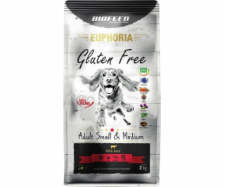 BIOFEED Euphoria Gluten Free Adult small & medium Hovězí ...