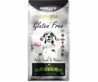 BIOFEED Euphoria Gluten Free Adult small & medium Jehněčí...