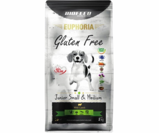 BIOFEED Euphoria Gluten Free Junior small & medium Lamb -...