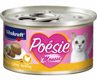 VITAKRAFT POESIE mousse chicken - wet cat food - 85 g