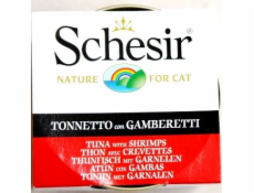 SCHESIR in jelly Tuna with shrimps - wet cat food - 85 g