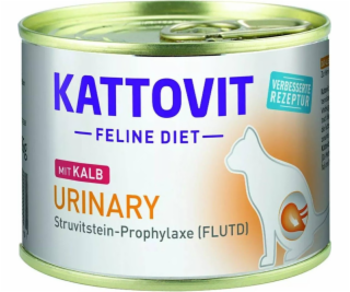 KATTOVIT Feline Diet Urinary Veal - mokré krmivo pro kočk...