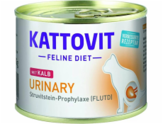 KATTOVIT Feline Diet Urinary Veal - mokré krmivo pro kočky - 185g