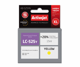 Activejet AB-525YN ink for Brother printer; Brother LC525...