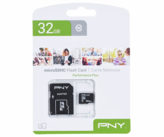 Pamäťová karta MicroSDHC 32GB P-SDU32G10PPL-GE