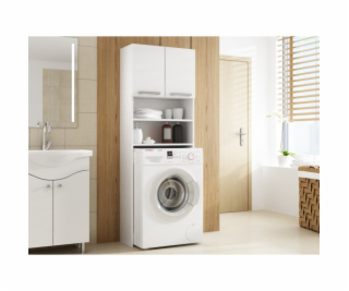 Topeshop PRALKA POLA BIEL bathroom storage cabinet White