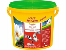 Sera Koi Color Medium 3.800 ml, granule - základné krmivo pre Koi