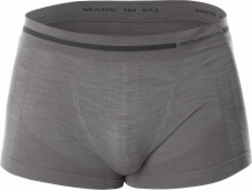 Brubeck BX10430 Pánské boxerky COMFORT WOOL tmavě šedé L