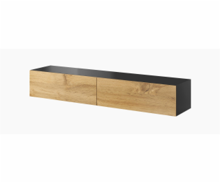 Cama TV Stand VIGO 180 30/180/40 black/wotan oak