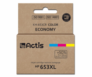 Actis KH-653CR printer ink  replacement HP 653XL 3YM74AE;...