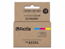 Actis KH-653CR printer ink  replacement HP 653XL 3YM74AE; Premium; 18ml; 300 pages; colour