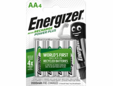 Energizer Nabíjacie batérie - AA / HR6 - 2000mAh POWER PLUS, 4 ks