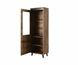 Cabinet NORD 60x38x182.5 cm oak wotan/anthracite