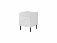 HOLE bedside table 2 pcs. 44x40.5x53.5 cm white matt