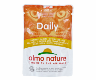 Almo Nature Daily Chicken s lososem 70g