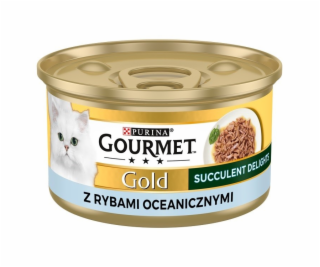 PURINA Gourmet Gold Succulent Delights Ocean fish - mokré...