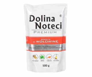 DOLINA NOTECI Premium Rich in hovězí maso - Mokré krmivo ...