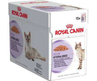 ROYAL CANIN FHN Sterilizované v omáčce - mokré krmivo pro...