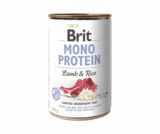 BRIT MONO PROTEIN Wet dog food Lamb with rice 400 g