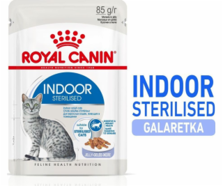 ROYAL CANIN Indoor Sterilised, kapsičky želé pro kastrova...