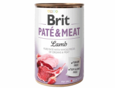 BRIT Paté & Meat s jehněčím - mokré krmivo pro psy - 400g