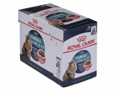 ROYAL CANIN Hairball Care Mokré krmivo pro kočky Kousky v omáčce 12x85 g