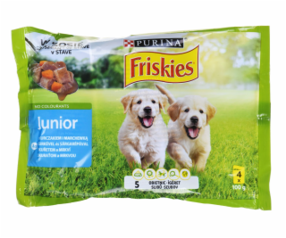 FRISKIES Junior Chicken with Carrots - mokré krmivo pro p...