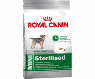 ROYAL CANIN Sterilised Mini, granule pro kastrované psy 8kg