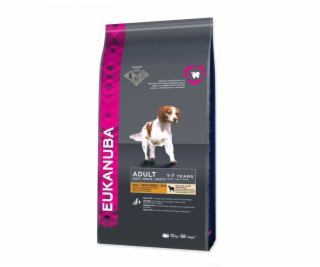 Eukanuba Small & Medium Jehněčí rýže 12 kg