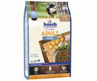 BOSCH Adult Fish and Potato - suché krmivo pro psy - 3 kg